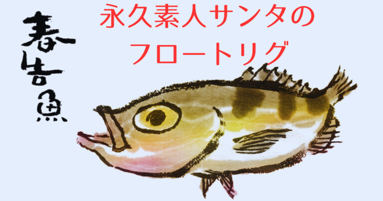 釣りの永久素人サンタのフロートリグ紹介