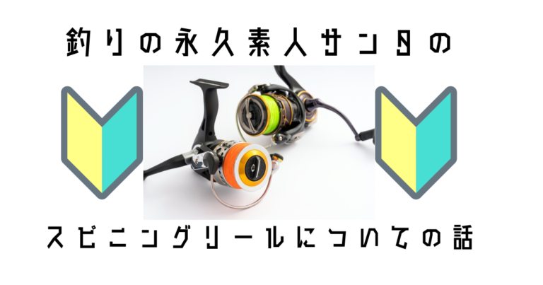 釣りの永久素人サンタのスピニングリールについての話